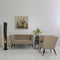 Plantenbakkenset Alexandra House Living Blauw Zwart Metaal 23 x 45 x 23 cm 26 x 70 x 26 cm 2 Onde...