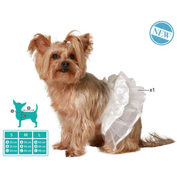 Kostuum voor honden Maat S Tutu