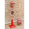 Kerstversiering DKD Home Decor Geel Wit Zwart Rood Brievenbus 28,5 x 26,5 x 52 cm