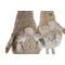 Kerstversiering Home ESPRIT Wit Beige Kabouter 30 x 20 x 58 cm (2 Stuks)