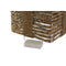 Kerstversiering DKD Home Decor Natuurlijk 25 x 25 x 25 cm (3 Onderdelen)