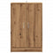 Schoenenkast 60x35x92 cm bewerkt hout artisanaal eikenkleur