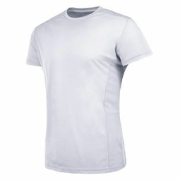 Heren-T-Shirt met Korte Mouwen Joluvi Duplex Wit Mannen Maat M