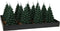 Nampook - Ledkaars kerstboom 17 cm d groe kerstversiering