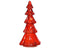 Lumineo - Micro LED boom binnen dia15-H29.5cm red/warm white