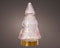 Lumineo - Micro LED boom binnen dia10.5-H19.5cm pink/warm white