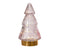 Lumineo - Micro LED boom binnen dia10.5-H19.5cm pink/warm white