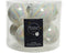 KSD - Kerstballen glas dia. 7 cm white/iris