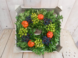 Warentuin Natuurlijk - Herfstkrans pompoen circa dia. 30 cm
