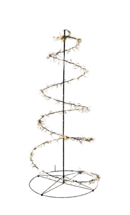 Anna's Collection - Boom swirl cluster 684led ip44 trafo met timer en dimmer hoogte 1.6 m warm wi...