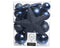 Decoris - Kerstboomversiering Mix 33 st.- Nachtblauw