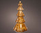 Lumineo - Micro LED boom binnen dia15-H29.5cm brown/warm white