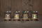Anna's Collection - Haard met glitterwater led op batterij 11.5x8.5 cm 4 assorti in display warm wit