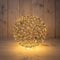 Anna's Collection - Bal metaal 500led flash ip44 trafo met timer d35 cm classic warm