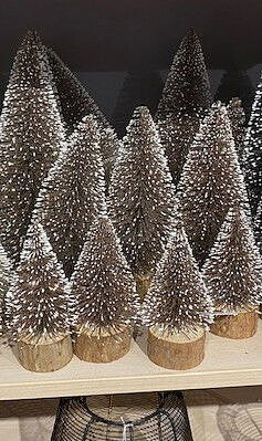 Nampook - Kerstboompje glitter en sneeuw kerstversiering I