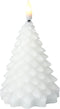 Nampook - Ledkaars kerstboom 11 cm wit kerstversiering