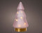 Lumineo - Micro LED boom binnen dia10.5-H19.5cm pink/warm white