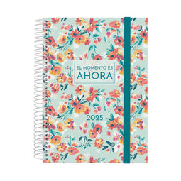 Agenda Finocam DESIGN COLLECTION A5 15,5 x 21,2 cm 2025 Gebloemd