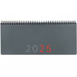 Jaarplanner Finocam Grijs Papier 29 x 11,6 cm 2025