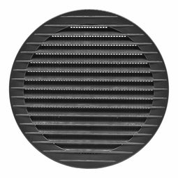 Ventilatierooster EDM 87722 Antraciet Ø 15 cm