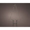 Verlichte decoratie Lumineo Kerstboom 18 x 27 cm Metaal Staak MicroLED