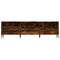 Tv-meubel 150x30x44,5 cm bewerkt hout gerookt eikenkleurig