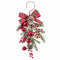 Kerstversiering Rood Multicolour Plastic Ananas 50 cm