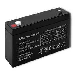 Batterij voor Ononderbreekbaar Stroomvoorzieningssysteem SAI Qoltec 53072 7200 mAh 6 V