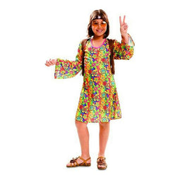 Kostuums voor Kinderen My Other Me Hippie Maat 7-9 Jaar
