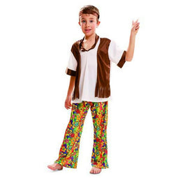 Kostuums voor Kinderen My Other Me Hippie Maat 5-6 Jaar