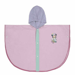 Waterponcho met Kap Minnie Mouse Lila Maat 5-6 Jaar