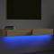 Tv-meubelen 2 st met LED-verlichting 60x35x15,5 cm sonoma eiken