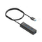 UNITEK Y-3089V01 interface hub USB 3.2 Gen 1 (3.1 Gen 1) Type-A 5000 Mbit/s Zwart