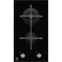 Electrolux EGC3322NVK Zwart Ingebouwd Gaskookplaat 2 zone(s)