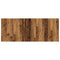 Hoofdeinde 200x1,5x80 cm bewerkt hout oud houtkleurig