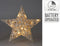 Nampook - Ster led 40 cm grijs kerstversiering