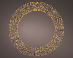 Lumineo - Micro LED frame light buiten L12-W116-H116cm black/classic warm