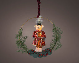 Lumineo - Notenkraker l11.5b26h26 cm multi kerst