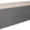 Gardenlux - Minimaal 5 stuks! (2.0m²) Traptrede massief 100x40x18 cm grijs prijs per stuk