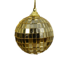Decoris - Kerstballen foam d6 cm goud