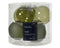 Decoris - Kerstballen glas d6 cm rsmrn 6st