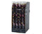 Decoris - Kerstbal glas d3 cm donker mauve 9st I