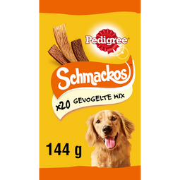 Pedigree - Schmackos Gevogelte 20 stuks dierensnack