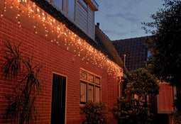 Anna's Collection - CONNECT DE LUXE KOPPELVERLICHTING ICICLE LIGHTS 100LED CLASSIC 400X35CM 30 ST...