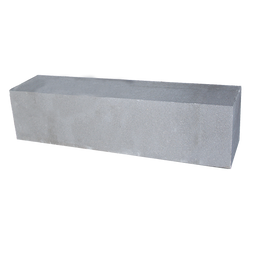 Gardenlux - Minimaal 5 stuks! (0.45m²) Palissade block 60x15x15 cm grijs/zwart I prijs per stuk
