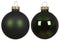 Decoris - Kerstballen glas d8 cm groen 16st