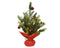 Everlands - boom snowy BO prelit d38h45c groen/rood kerst