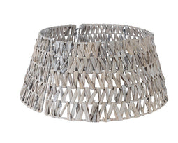 Everlands - Boomring waterhyacint d70h28 cm wit kerst