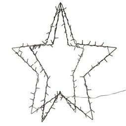 Anna's Collection - 3D Star 77Cm 120Led Classic Warm - 5Mtr Leadcable - 31V Ip44