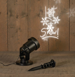Anna's Collection - LED buitenprojector let it snow